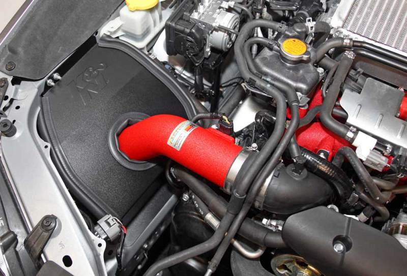 K&N Performance Short Ram Intake System Red Subaru WRX 2.5L H4 15-2017 / STI 2.5L H4 15-2017 | 69-8007TWR