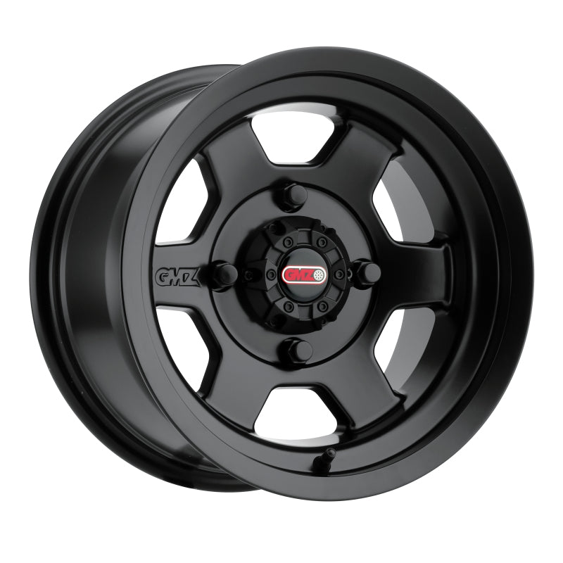 GMZ GZ804 Casino 14x8 4+4/0mm Offset 4x136 110mm CB Matte Black Wheel