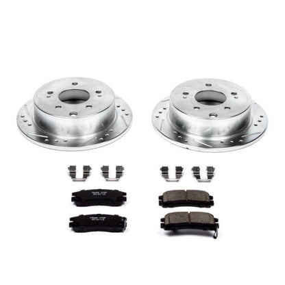 Power Stop Rear Z23 Evolution Sport Brake Kit Mitsubishi Eclipse 2006-2012 / Galant 2004-2012 | K155