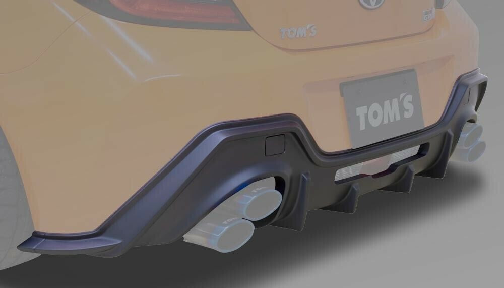 TOM'S 2022+ GR86 Rear Under Diffuser Unpainted | 52159-TZN80-Z