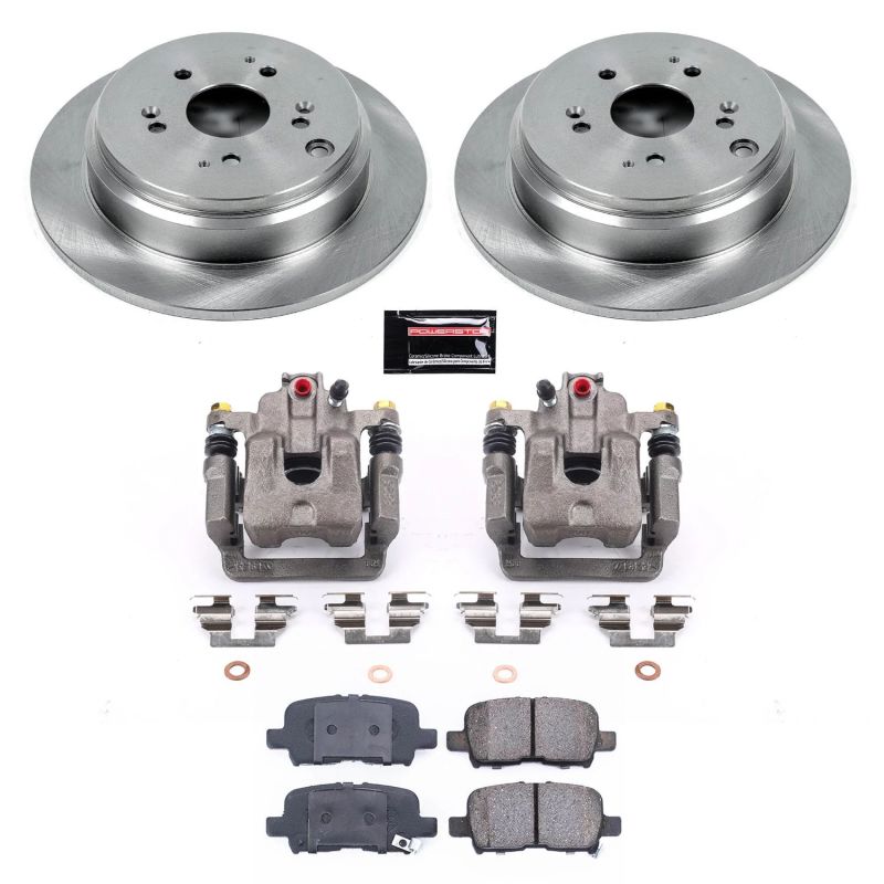 Power Stop Rear Autospecialty Brake Kit w/ Calipers Honda Odyssey 2002-2004 | KCOE5502