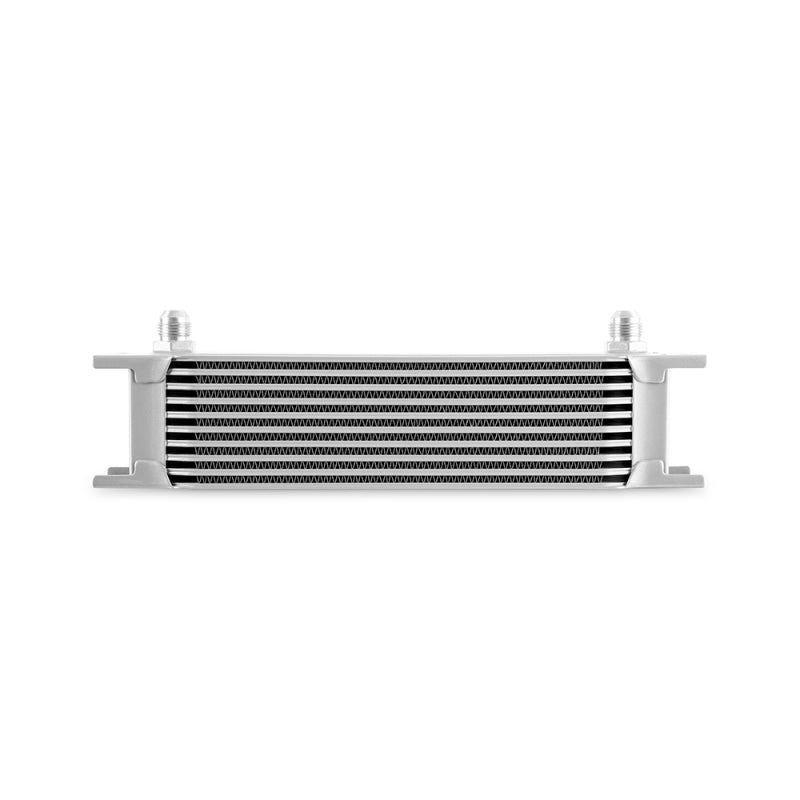 Mishimoto -8AN 10 Row Oil Cooler Silver Universal | MMOC-10-8SL