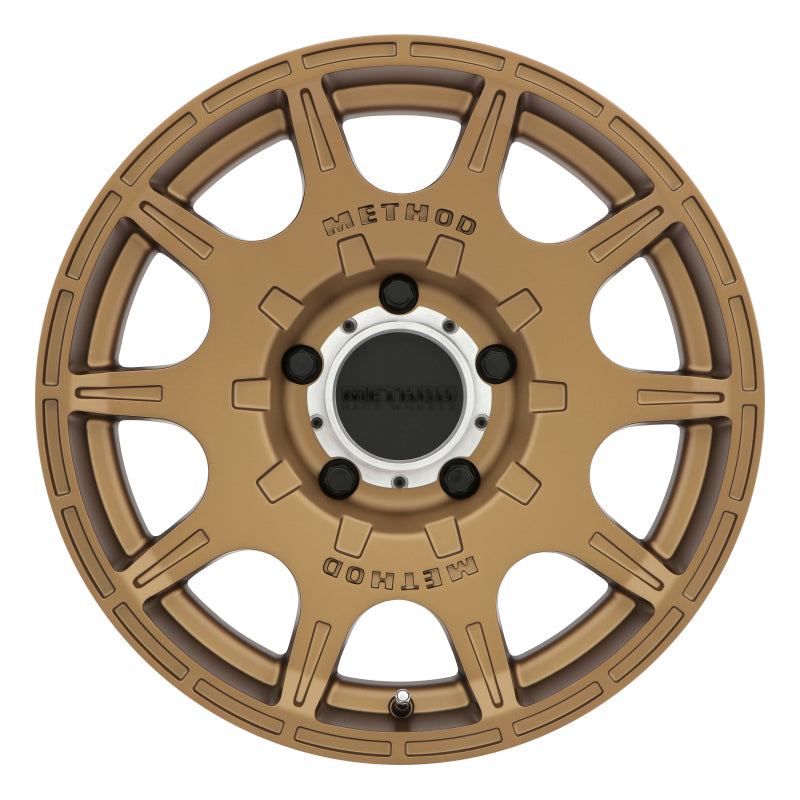 Method MR308 Roost 17x8.5 0mm Offset 5x5 71.5mm CB Method Bronze Wheel
