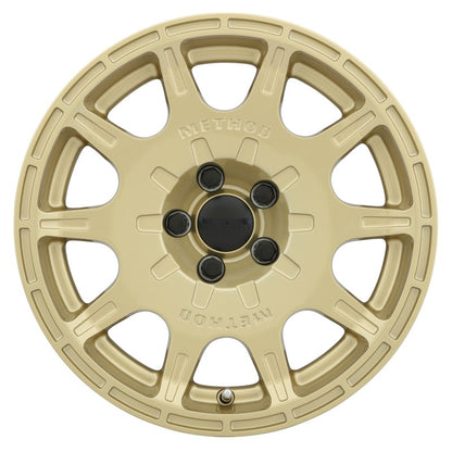 Method MR502 VT-SPEC 2 15x7 +15mm Offset 5x100 56.1mm CB Gold Wheel | MR50257051115SC