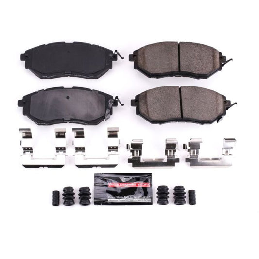 Power Stop 06-07 Subaru B9 Tribeca Front Z23 Evolution Sport Brake Pads w/Hardware | Z23-1078