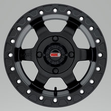 GMZ GZ803 Casino Beadlock 15x8 4+4/0mm Offset 4x136 110mm CB Matte Black w/BH-H2020M Wheel