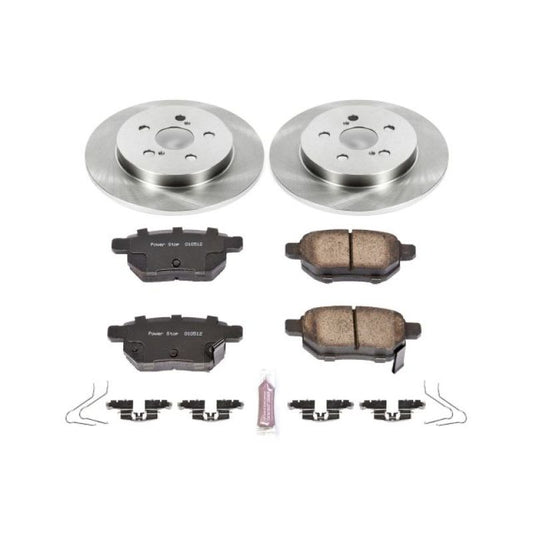 Power Stop Rear Autospecialty Brake Kit Lexus CT200h 2011-2017 / Toyota Prius 2010-21 / Prius Plug-In 2012-2015 / Prius Prime 2017 | KOE5503