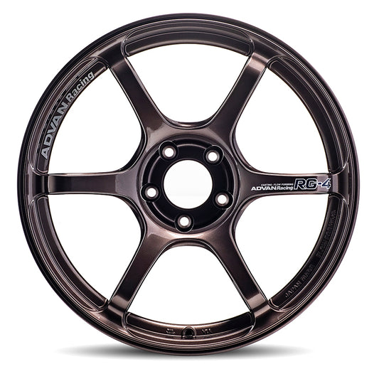 Advan RG-4 18x11 +15 5-114.3 Racing Copper Bronze Wheel