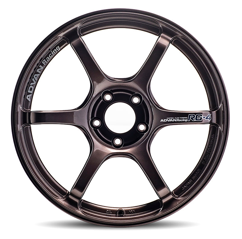 Advan RG-4 18x8.5 +37 5-114.3 Racing Copper Bronze Wheel