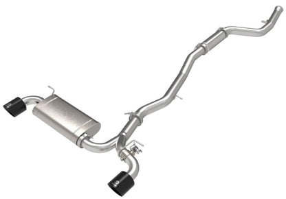 aFe Power Takeda 2.5in-3in 304 SS CB Exhaust w/ Black Tips Toyota Supra 2.0L 2021 | 49-36050-B