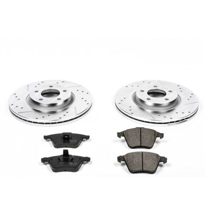 Power Stop Front Z23 Evolution Sport Brake Kit Mazda Mazdaspeed 3 2007-2013 | K5279