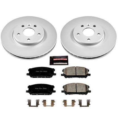 Power Stop Front Z17 Evolution Geomet Coated Brake Kit Lexus RX330 2004-2006 / RX350 2007-2009 / Toyota Highlander Hybrid 2006-2007 | CRK196