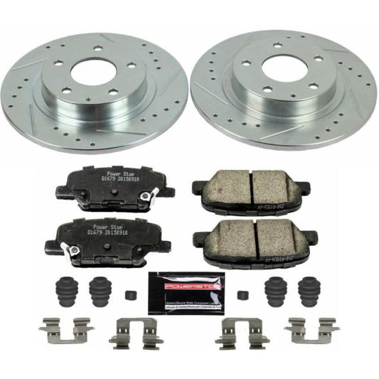 Power Stop Rear Z23 Evolution Sport Brake Kit Mazda Mazdaspeed 6 2014-2015 | K6969