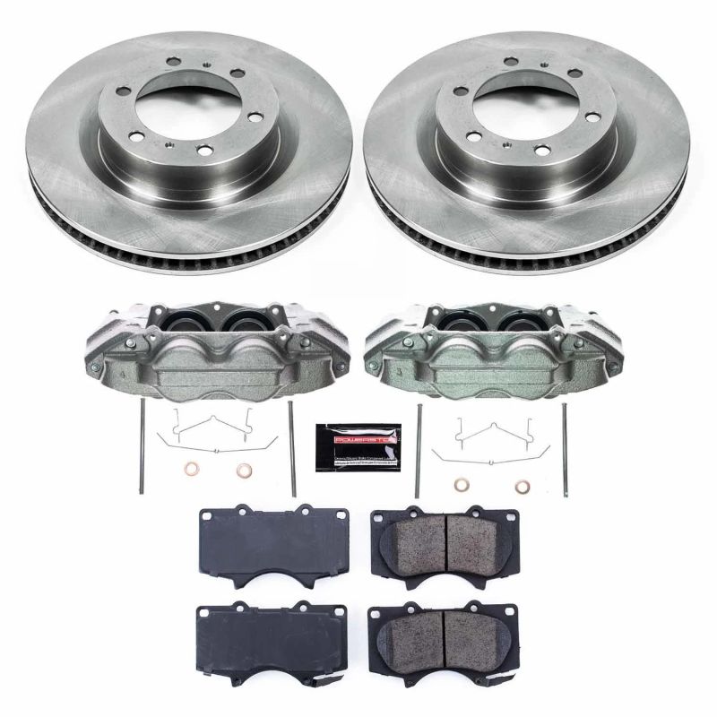 Power Stop Front Autospecialty Brake Kit w/ Calipers Lexus GX460 2016-21 / Toyota 4Runner 15-21 | KCOE5873A