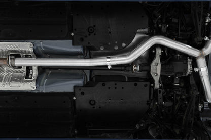 MBRP 22-24 WRX 3in Cat-Back Dual Split Rear Quad Tips Street Profile Exhaust | S4807304