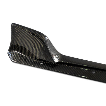JDMuscle Tanso Carbon Fiber AM Style Side Skirt for 2020+ Toyota Supra