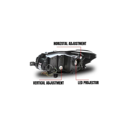 Racing Art 2015-21 WRX/STI LED DRL & Sequential Turn Headlight