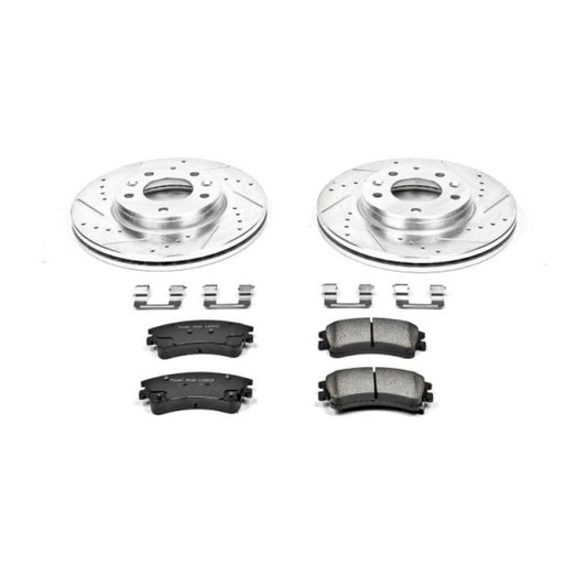 Power Stop Front Z23 Evolution Sport Brake Kit Mazda 6 2003-2005 | K2448