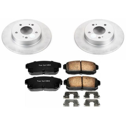 Power Stop Rear Z17 Evolution Geomet Coated Brake Kit Infiniti I30 2001 / I35 2002-2004 / Nissan Maxima 2001-2003 | CRK1169