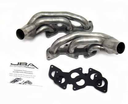 JBA Performance Exhaust 1 1/2" Header Shorty Stainless Steel Toyota Tacoma 2005-2011 / FJ 2005-2009 / 4Runner 2003-2009 | 2035S