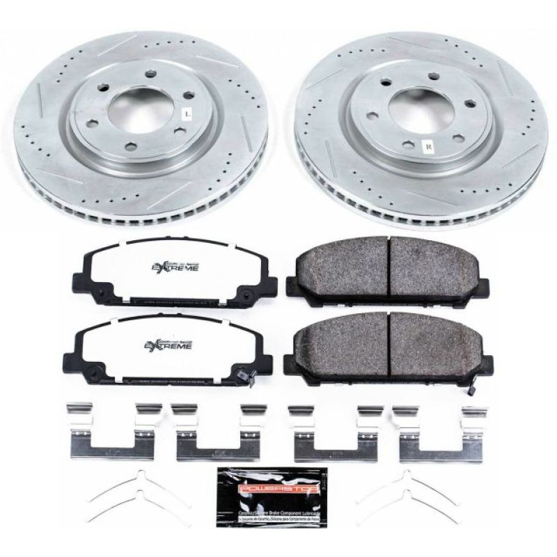 Power Stop Front Z36 Truck & Tow Brake Kit Infiniti QX56 2011-2013 / QX80 2014-21 / Nissan Armada 2017-21 | K6321-36