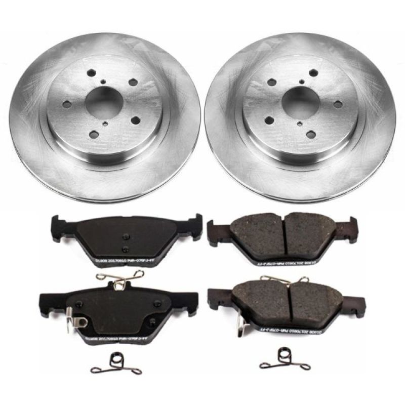 Power Stop 15-18 Subaru Legacy Rear Autospecialty Brake Kit | KOE7039