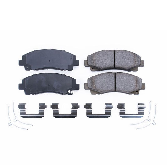 Power Stop Front Z17 Evolution Ceramic Brake Pads w/Hardware Acura TLX 15-2019 | 17-1584