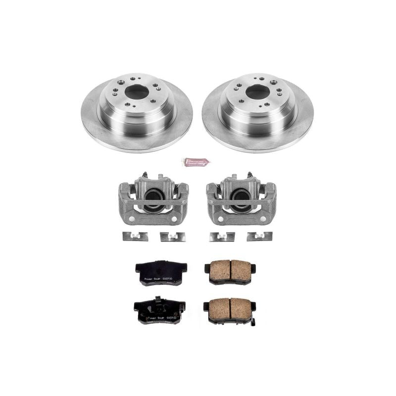 Power Stop Rear Autospecialty Brake Kit w/ Calipers Honda Accord Crosstour 2010-2011 / Crosstour 2012-2015 | KCOE5859