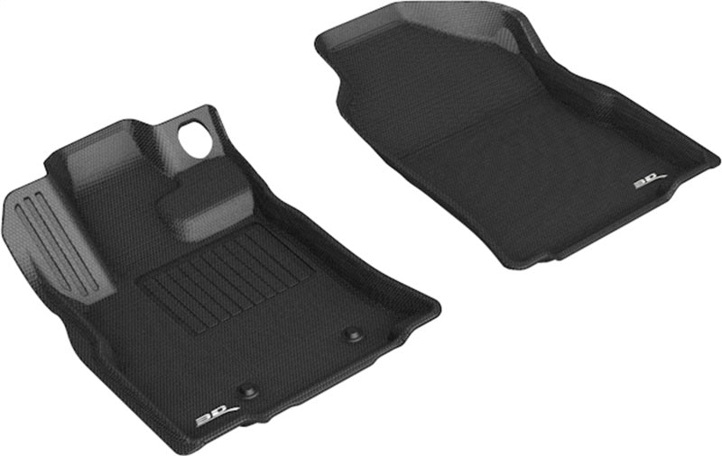 3D MAXpider 19-23 Subaru Ascent Kagu 1st Row Floormat - Black | L1SB02611509