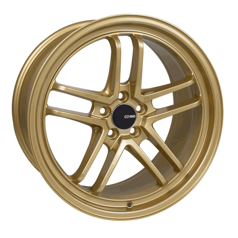 Enkei TSP5 17x8 5x114.3 45mm Offset 72.6mm Bore Gold Wheel