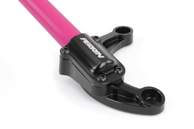 Perrin Subaru 04-08 Forester Front Strut Brace - Hyper Pink | PSP-SUS-052HP