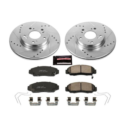 Power Stop Front Z23 Evolution Sport Brake Kit Honda Civic 2012-2015 | K6766