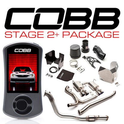 Cobb Titanium Stage 2+ Power Package with V3 Accesport Subaru Impreza STI 2011-2014 | 615X82PTI-BK