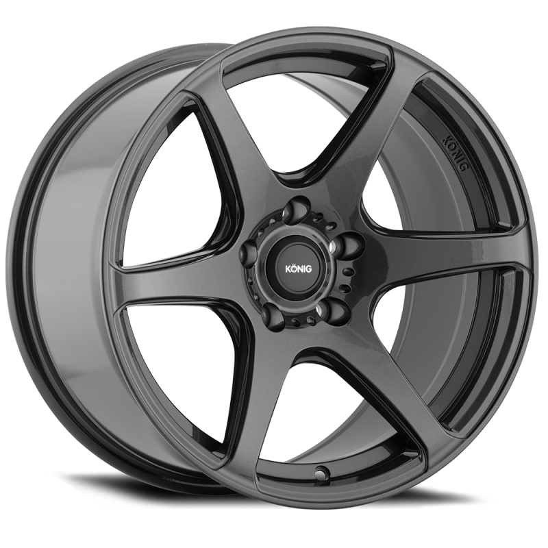 Konig Tandem 16x7.5 5x114.3 ET40 Gloss Graphite