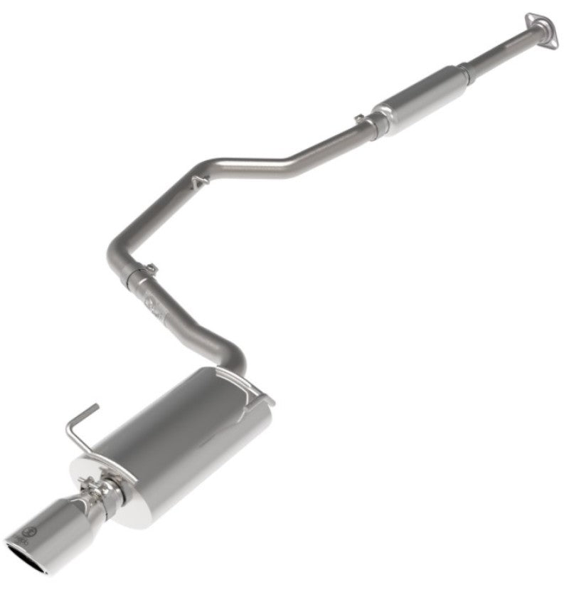 aFe Power Takeda 2.5in 304SS CB Exhaust w/ Polished Tips Subaru Impreza 2.0L 2012-2016 | 49-36052-P