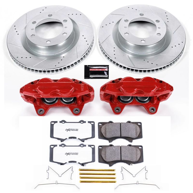 Power Stop Front Z36 Truck & Tow brake Kit w/ Calipers Lexus GX460 2010-2015 / Toyota 4Runner 2010-2015 | KC5873-36