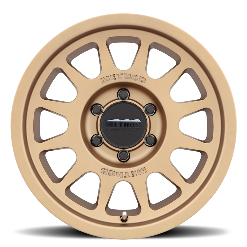 Method MR703 17x8.5 +35mm Offset 6x5.5 106.25mm CB Method Bronze Wheel | MR70378560935