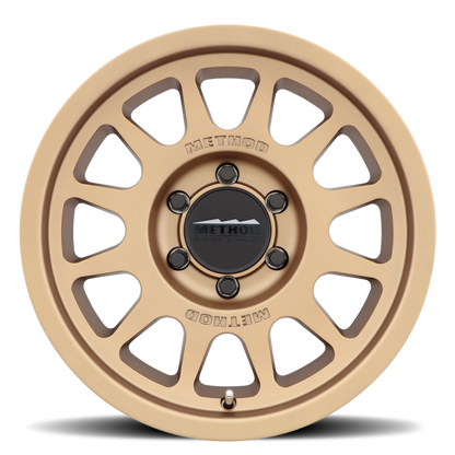 Method MR703 17x8.5 +35mm Offset 6x5.5 106.25mm CB Method Bronze Wheel | MR70378560935