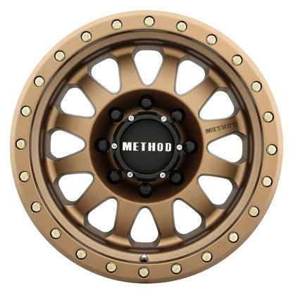 Method MR304 Double Standard 17x8.5 0mm Offset 8x170 130.81mm CB Method Bronze Wheel | MR30478587900