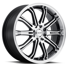 Maxxim Ferris 17x7 10x110/115 ET40 Black Machine Face