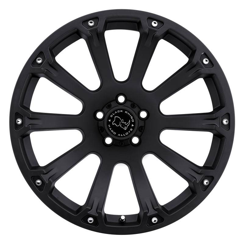 Black Rhino Sidewinder 17x9.0 5x114.3 ET-12 CB 76.1 Matte Black Wheel