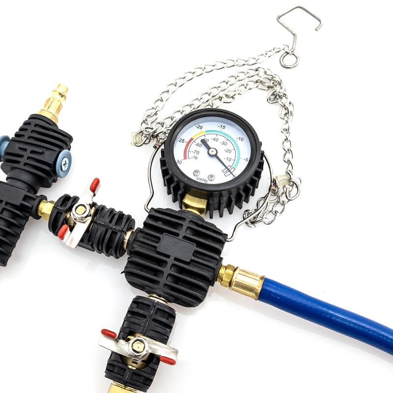 Mishimoto Cooling System Pressure Tester / Vacuum Purge Kit 28pc Universal | MMTL-CPT-28