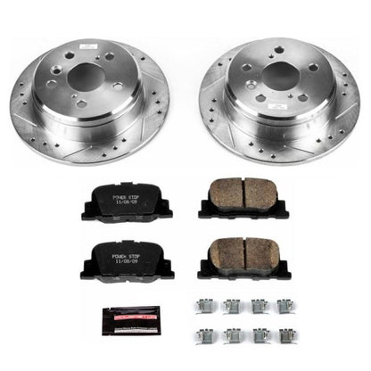 Power Stop Rear Z23 Evolution Sport Brake Kit Lexus ES300 2000-2001/Toyota Camry 2000-2001 | K1084