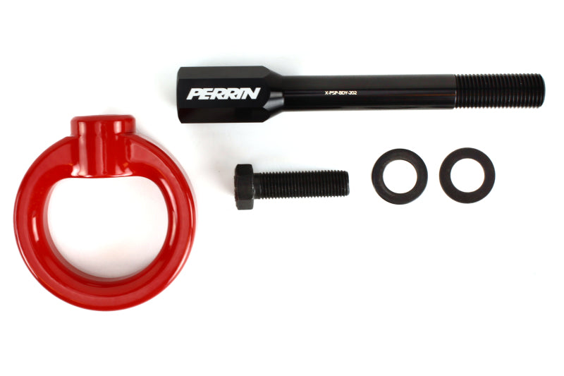 PERRIN 02-07 WRX / STI Tow Hook Kit - Red | PSP-BDY-230RD