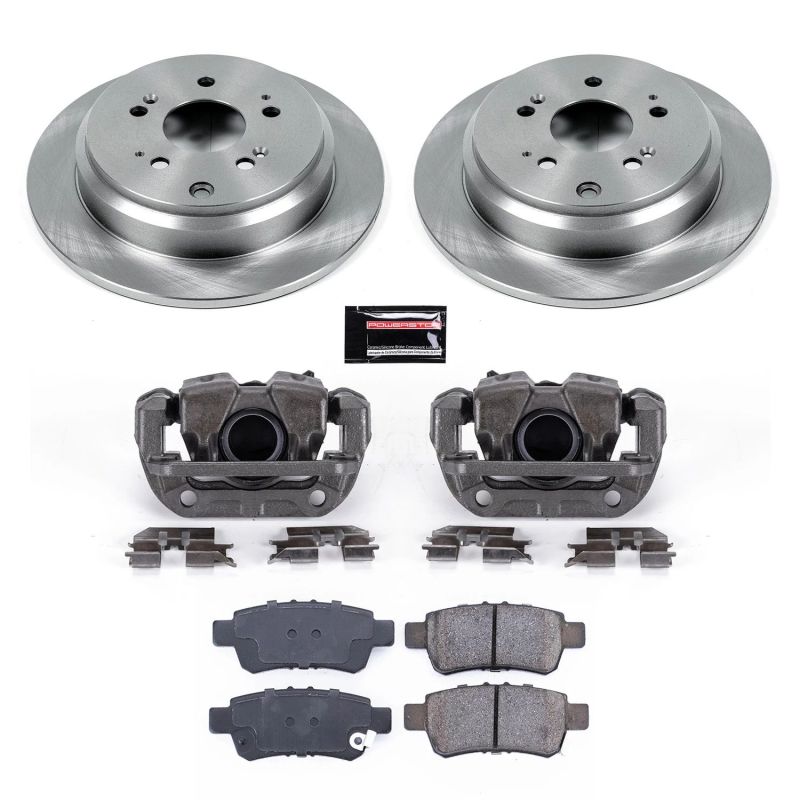 Power Stop Rear Autospecialty Brake Kit w/ Calipers Honda Odyssey 2005-2010 | KCOE4604