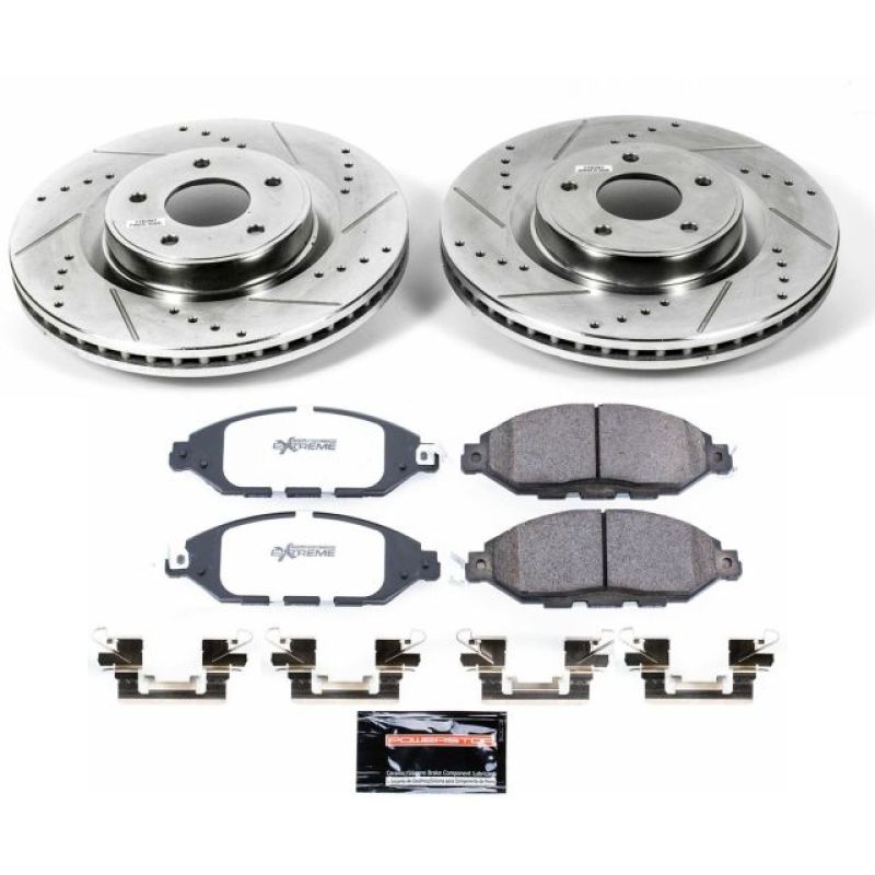 Power Stop Front Z36 Truck & Tow Brake Kit Infiniti JX35 2013 / QX60 2014-2019 / Nissan Murano 15-21 / Pathfinder 2013-2019 | K6496-36