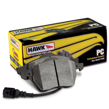 Hawk 09-10 Corolla XRS Performance Ceramic Rear Street Brake Pads | HB694Z.580