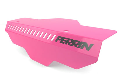 Perrin 02-14 WRX / 04-21 STI Belt Cover Hyper Pink | PSP-ENG-150HP