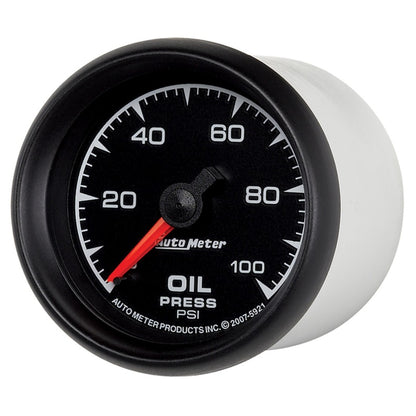 Autometer ES 52mm 0-100 PSI Mechanical Oil Pressure Gauge Universal | 5921