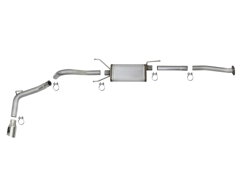 aFe MACH Force-Xp 2-1/2in 304 SS Cat-Back Exhaust w/ Polished Tips Toyota Tacoma 2.7L/3.5L 2016+ | 49-46042-P